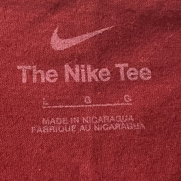 NWT Washington Commanders Nike NFL Mens TShirt Burgundy #5 Daniels Large - Picture 2 of 8